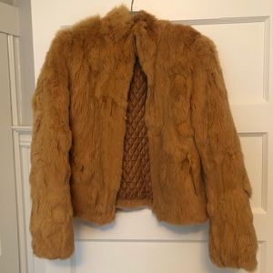 Vintage Rabbit Fur Coat